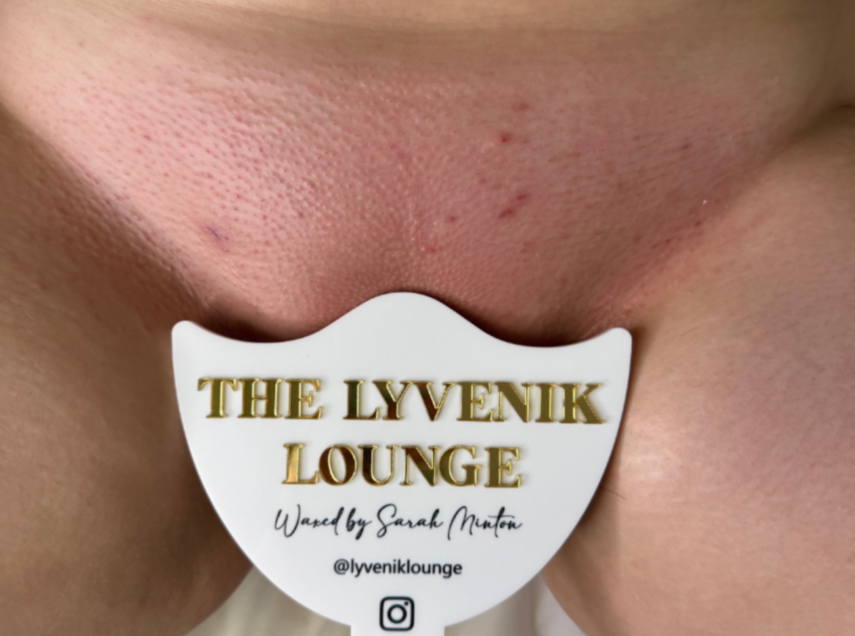 Smooth skin after first-time Brazilian wax at The Lyvenik Lounge